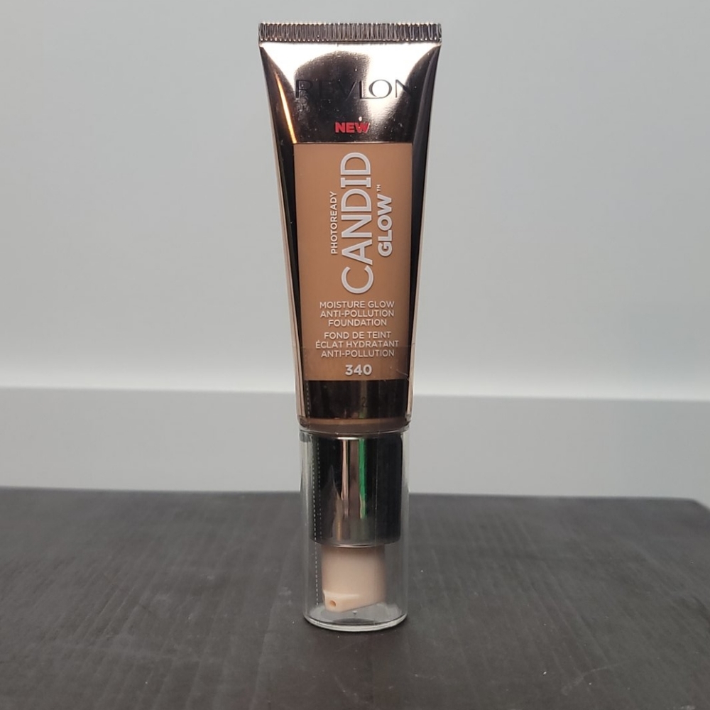 5/$20 REVLON Candid Glow 340 True Beige Foundation